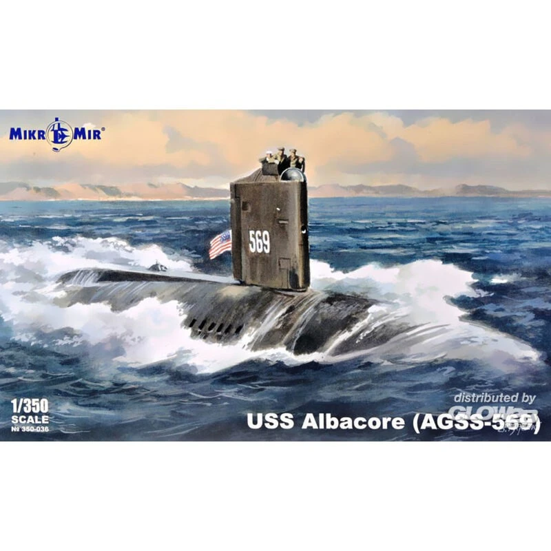 Micro-Mir Maqueta Submarino USS Albacore (AGSS-569) 3 Micro-Mir Maqueta Submarino USS Albacore (AGSS-569)