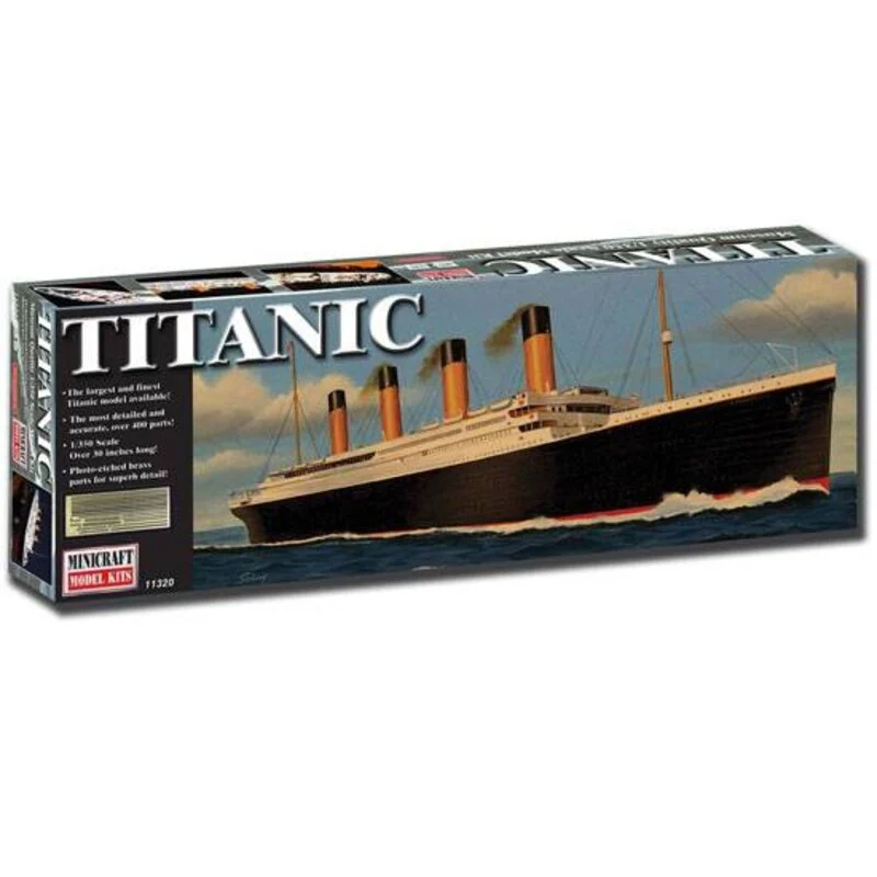 Minicraft Maqueta Edición RMS TITANIC 0 Deluxe 4 Minicraft Maqueta Edición RMS TITANIC 0 Deluxe - Imagen 2