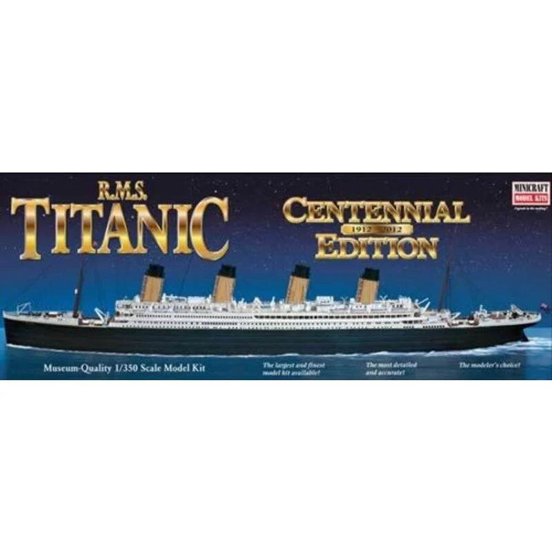 Minicraft Maqueta RMS Titanic Centennial Edition 3 Minicraft Maqueta RMS Titanic Centennial Edition
