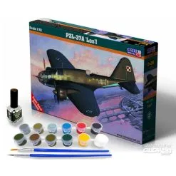 Mistercraft Maqueta PZL P-37A Lote I SUPER SET