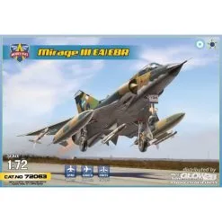 Modelsvit Maqueta Caza-bombardero Mirage IIIEA / EBR (6 Camuflajes)