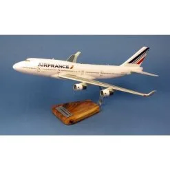 Pilots Station Miniatura Boeing 747-400 Air France F-GITD último Vuelo
