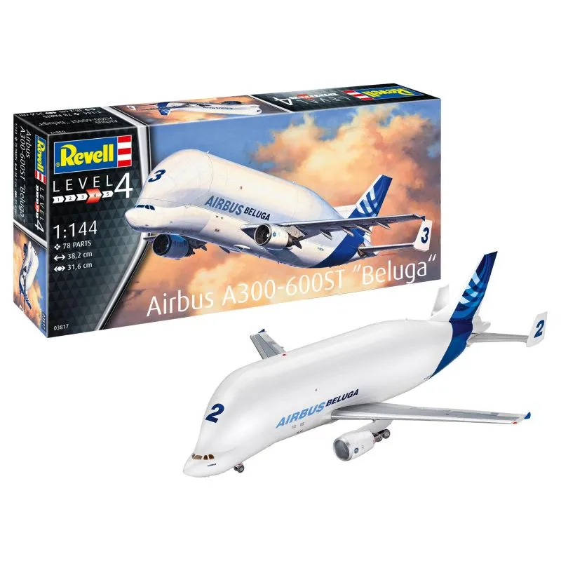 Revell Maqueta Airbus A300-600st "beluga" 3 Revell Maqueta Airbus A300-600st "beluga"