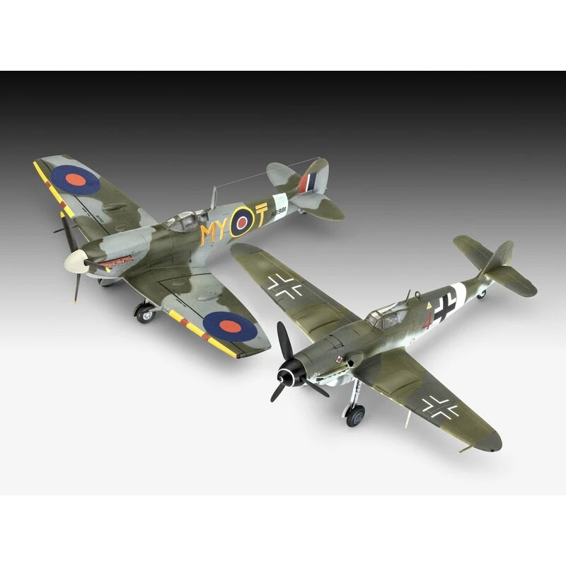 Revell Maqueta Modelo Set Combate Set Bf109g-10 & 3 Revell Maqueta Modelo Set Combate Set Bf109g-10 &