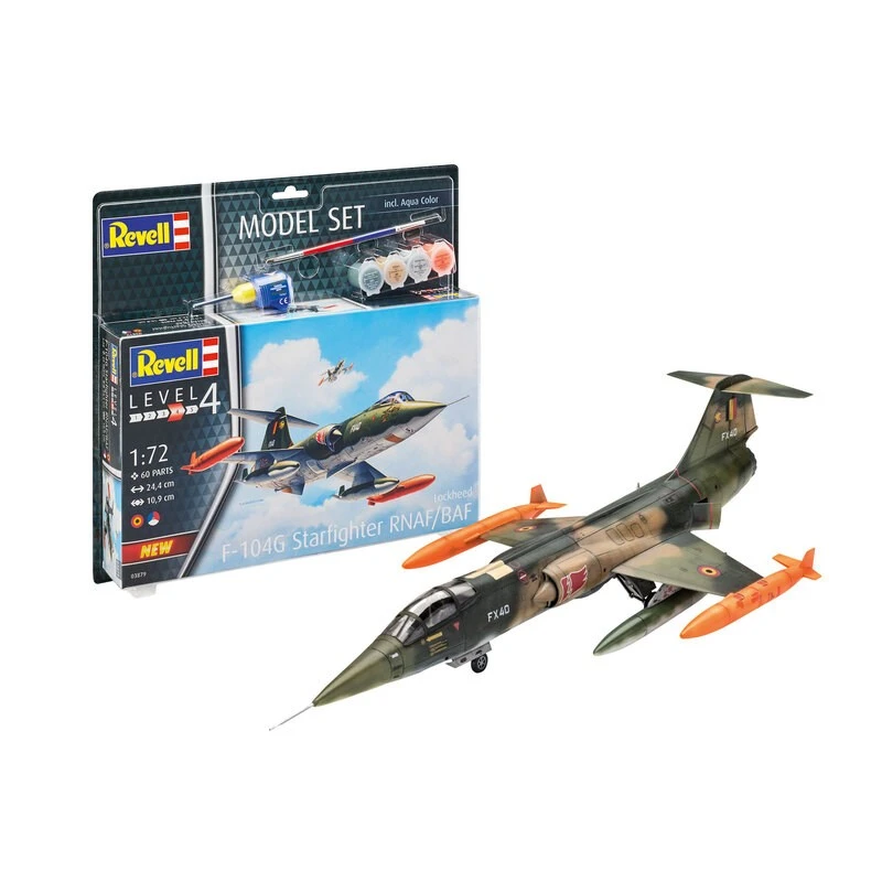 Revell Maqueta Modelo Set F-104 G Starfighter Rn 3 Revell Maqueta Modelo Set F-104 G Starfighter Rn