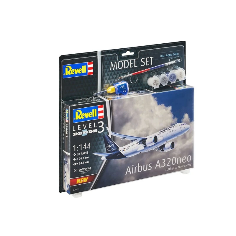 Revell Maqueta Juego De Modelos Airbus A320 Neo "Lufth 4 Revell Maqueta Juego De Modelos Airbus A320 Neo "Lufth - Imagen 2