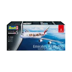 Revell Maqueta Airbus A380-800 Emirates "Wild L 20 Revell Maqueta Airbus A380-800 Emirates "Wild L -Maquetas de aviones 1/72 Ventas revell rv03882 airbus a380 800 emirates wild l 7