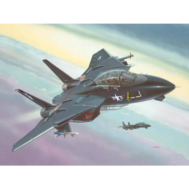 Revell Maqueta Grumman F-14A Tomcat Black Bunny 4 Revell Maqueta Grumman F-14A Tomcat Black Bunny - Imagen 2