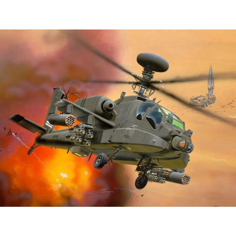 Revell Maqueta Boeing AH-64D Longbow Apache 4 Revell Maqueta Boeing AH-64D Longbow Apache - Imagen 2