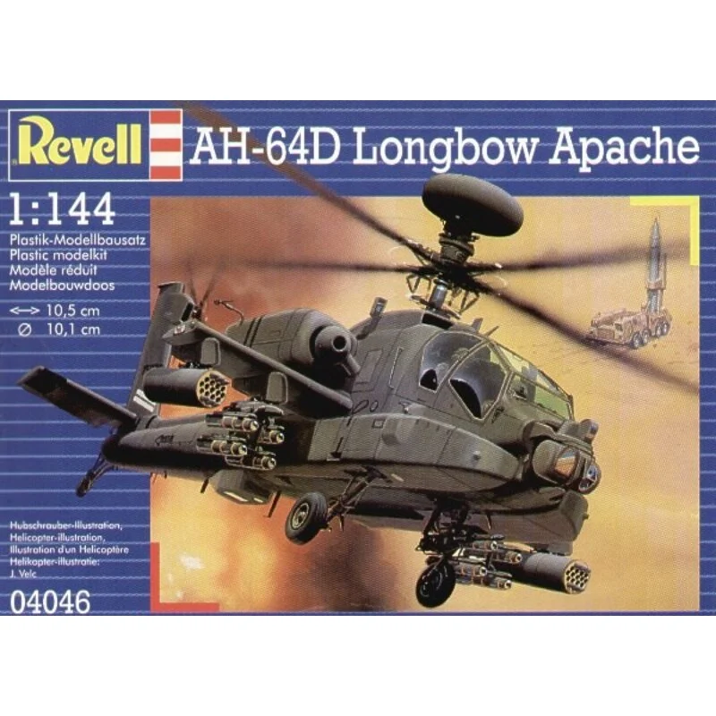 Revell Maqueta Boeing AH-64D Longbow Apache 3 Revell Maqueta Boeing AH-64D Longbow Apache