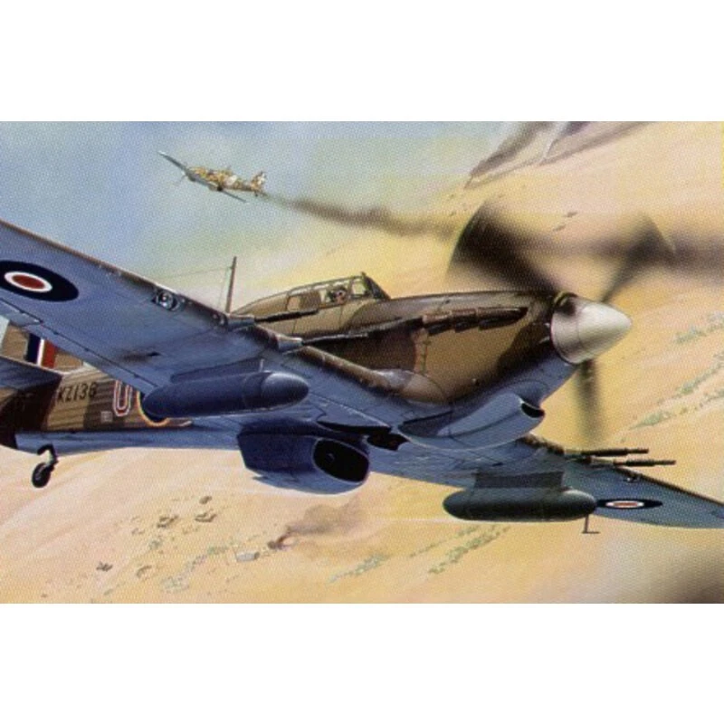 Revell Maqueta Hawker Hurricane Mk.IIC North African Theatre Version 4 Revell Maqueta Hawker Hurricane Mk.IIC North African Theatre Version - Imagen 2