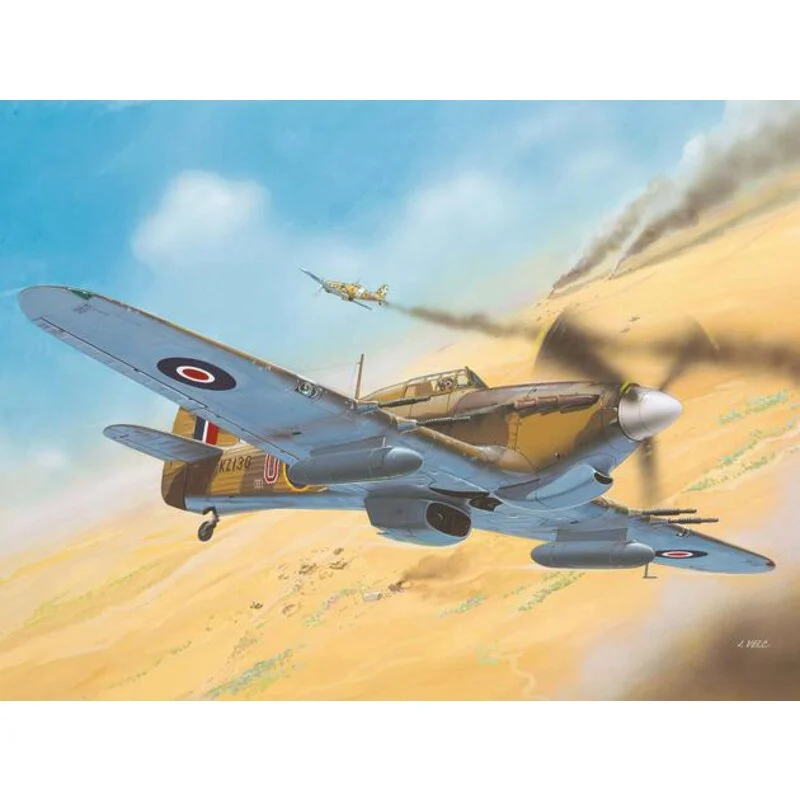 Revell Maqueta Hawker Hurricane Mk.IIC North African Theatre Version 5 Revell Maqueta Hawker Hurricane Mk.IIC North African Theatre Version - Imagen 3