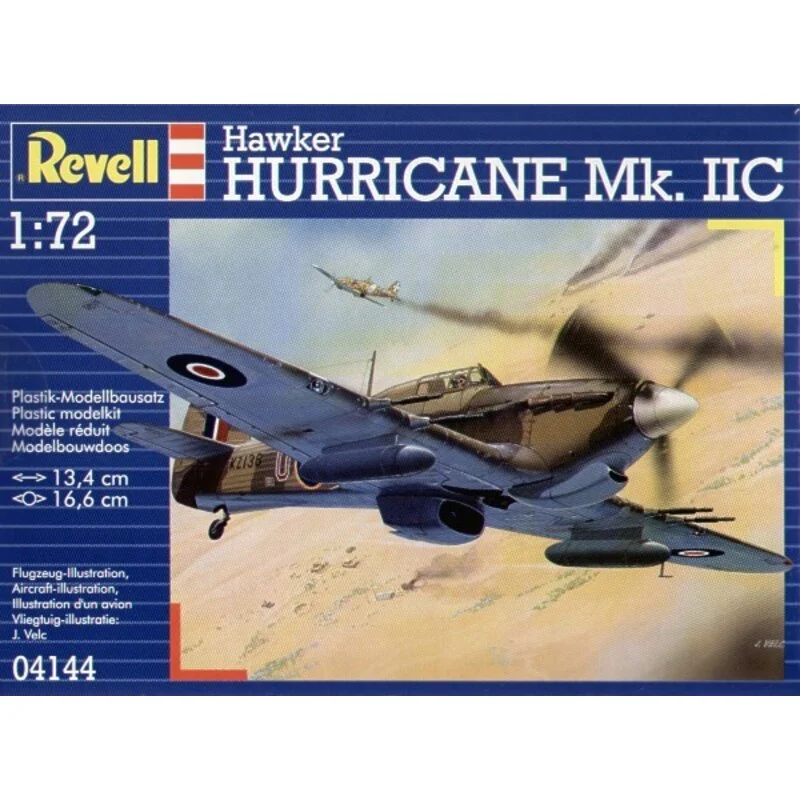 Revell Maqueta Hawker Hurricane Mk.IIC North African Theatre Version 3 Revell Maqueta Hawker Hurricane Mk.IIC North African Theatre Version