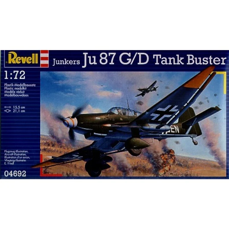 Revell Maqueta Junkers Ju 87G-2 Tank Buster 3 Revell Maqueta Junkers Ju 87G-2 Tank Buster