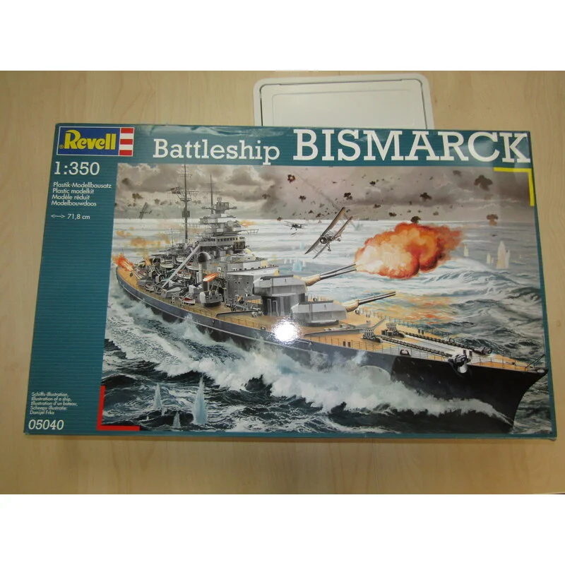 Revell Maqueta 1:350 Battleship Bismarck 9 Revell Maqueta 1:350 Battleship Bismarck - Imagen 7