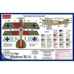 Roden Maqueta Albatros D.III 7 Roden Maqueta Albatros D.III -Maquetas de aviones 1/72 Ventas roden rod012 albatros d iii 2