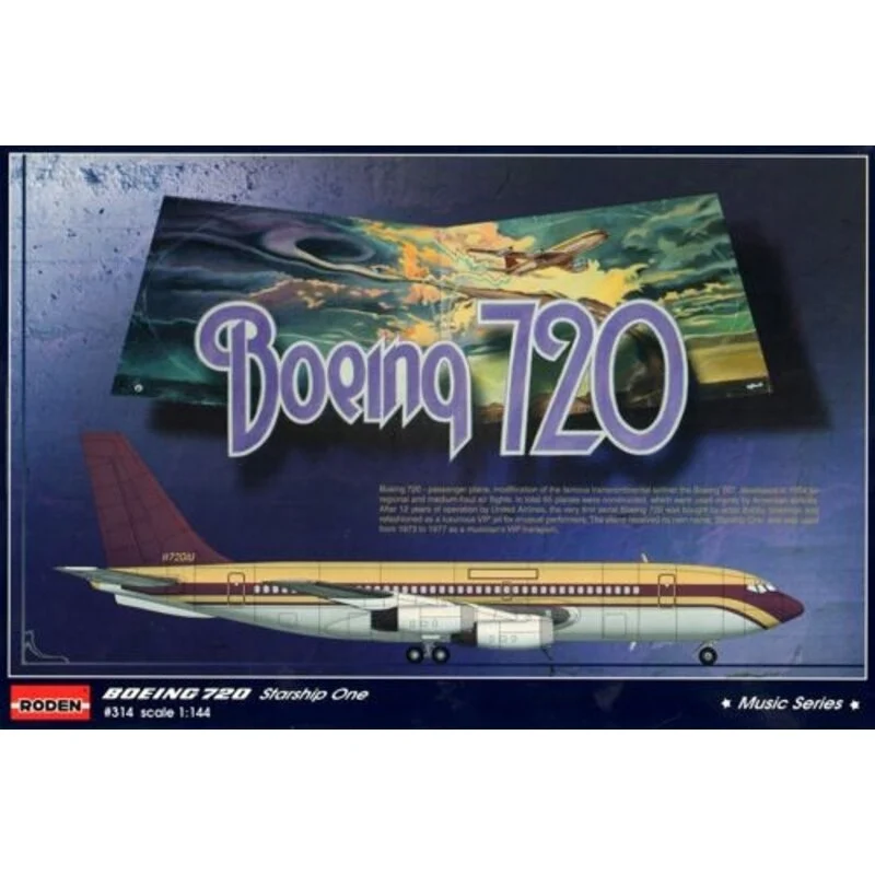 Roden Maqueta Boeing 720 Starship 1 3 Roden Maqueta Boeing 720 Starship 1