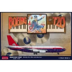 Roden Maqueta Boeing 720 Starship 1 Elton John Tower En 1974