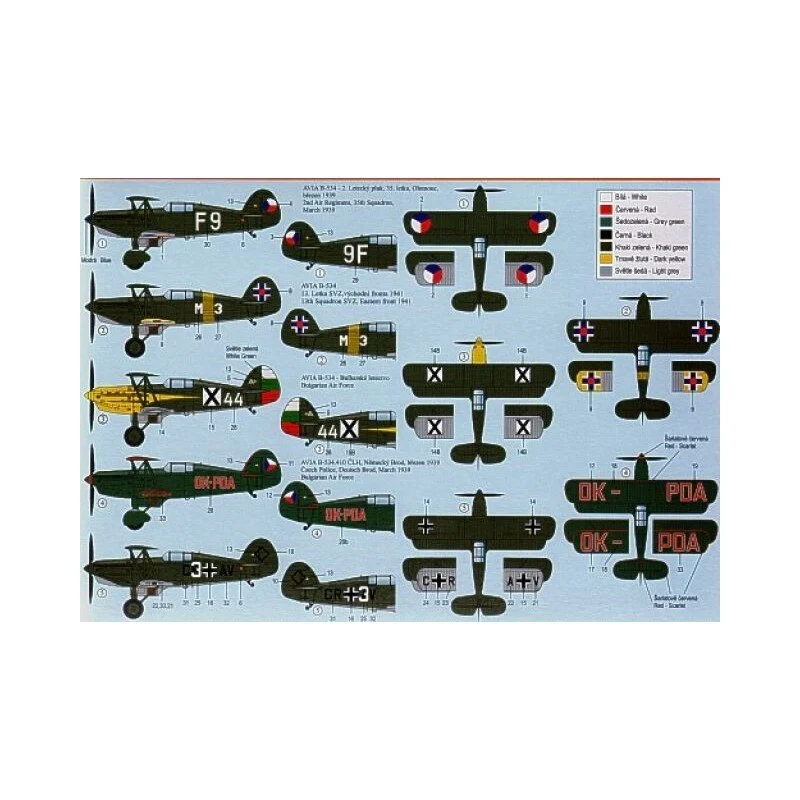 RS Models Maqueta MODELOS RS 92070 AVIA B-534 IV. VERSION / Versión Tardía 1/72 4 RS Models Maqueta MODELOS RS 92070 AVIA B-534 IV. VERSION / Versión Tardía 1/72 - Imagen 2