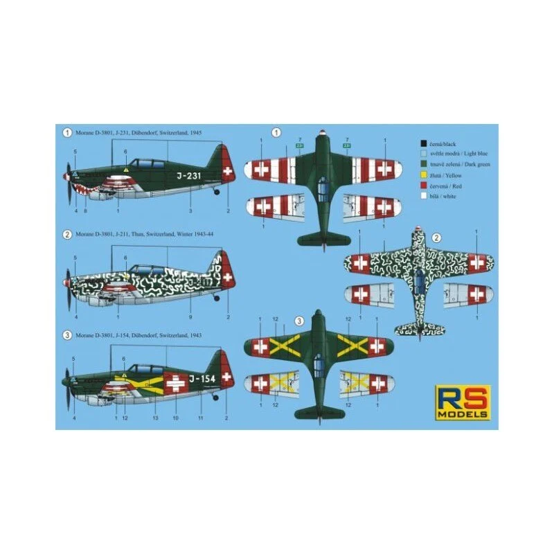 RS Models Maqueta MODELOS RS 92094 Morane D-3801 1/72 4 RS Models Maqueta MODELOS RS 92094 Morane D-3801 1/72 - Imagen 2