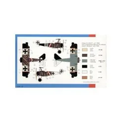 Smer Fokker Dr.I Triplane With Decals For Lt Baumer - Jasta 2 'Boelcke' February 1918 (ex Eduard) 7 Smer Fokker Dr.I Triplane With Decals For Lt Baumer - Jasta 2 'Boelcke' February 1918 (ex Eduard) -Maquetas de aviones 1/72 Ventas smer sm72 877 fokker dr i triplane with decals for lt baumer jasta 2 1