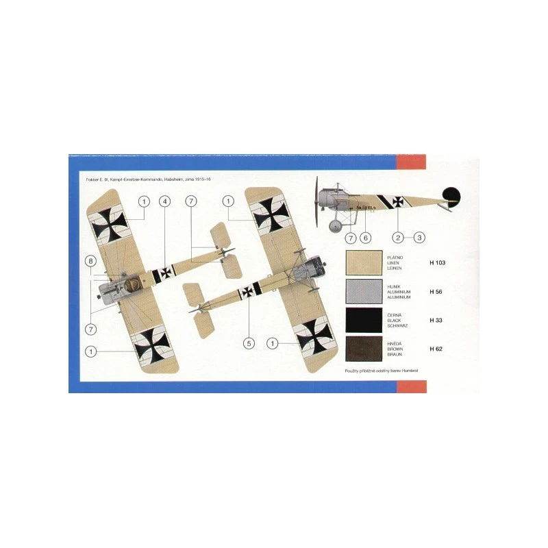 Smer Maqueta Fokker E.III (ex Eduard) 4 Smer Maqueta Fokker E.III (ex Eduard) - Imagen 2