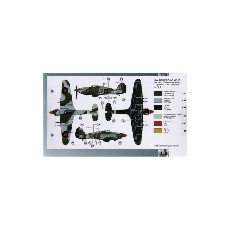 Smer Maqueta Hawker Hurricane Mk.IIC With Etched Parts 4 Smer Maqueta Hawker Hurricane Mk.IIC With Etched Parts - Imagen 2