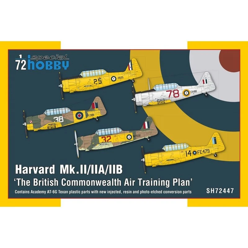 Special Hobby Maqueta Harvard Mk.II/IIA/IIB The British Commonwealth Air Training Plan 3 Special Hobby Maqueta Harvard Mk.II/IIA/IIB The British Commonwealth Air Training Plan