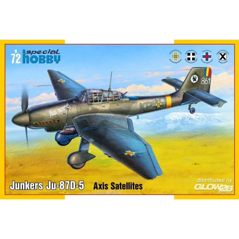 Special Hobby Maqueta Satélites Del Eje Junkers Ju-87D-5 3 Special Hobby Maqueta Satélites Del Eje Junkers Ju-87D-5