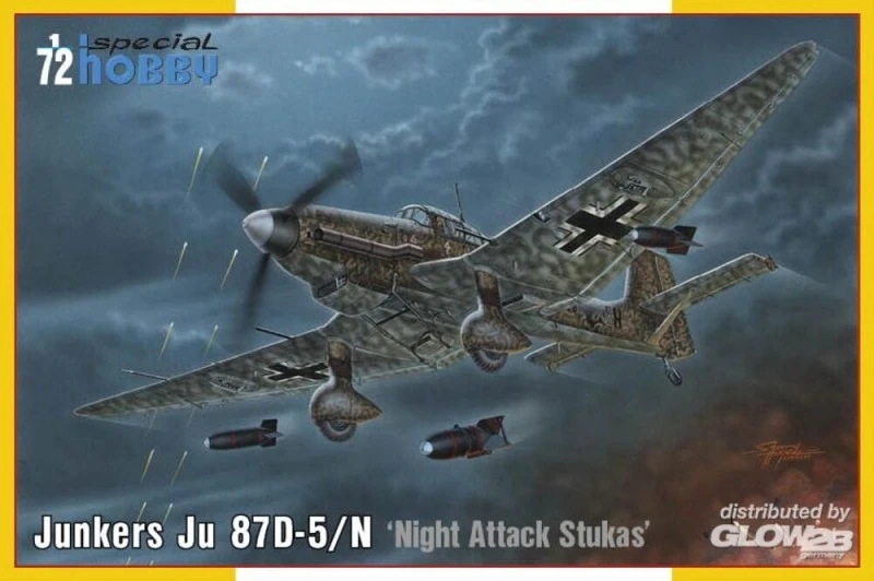 Special Hobby Maqueta Junkers Ju 87D-5/N/D-8 Stukas De Ataque Nocturno 3 Special Hobby Maqueta Junkers Ju 87D-5/N/D-8 Stukas De Ataque Nocturno