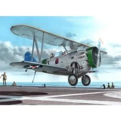 Special Hobby Grumman FF-1 'Fifu' U.S. Navy Two-seat Fighter. During The 1930s Grumman Company Was The Sole Supplier Of The Fighter Aircraft T