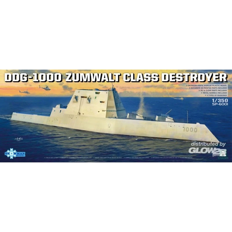 Takom Maqueta Ddg-1000 Destructor Clase Zumwalt 3 Takom Maqueta Ddg-1000 Destructor Clase Zumwalt