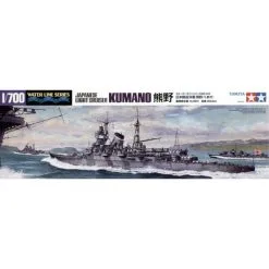 Tamiya Kumano Japanese Light Cruiser With Nakajima E8N1 Dave And Kawanishi E7K Alf And Catapaults