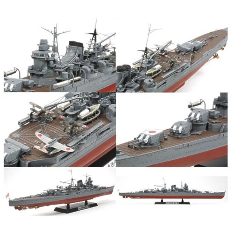Tamiya Maqueta Mogami Heavy Cruiser With Guns 4 Tamiya Maqueta Mogami Heavy Cruiser With Guns - Imagen 2