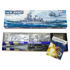 Tamiya Maqueta USN BB New Jersey 14 Tamiya Maqueta USN BB New Jersey -Maquetas de aviones 1/72 Ventas tamiya ta78028 usn bb new jersey 1 3