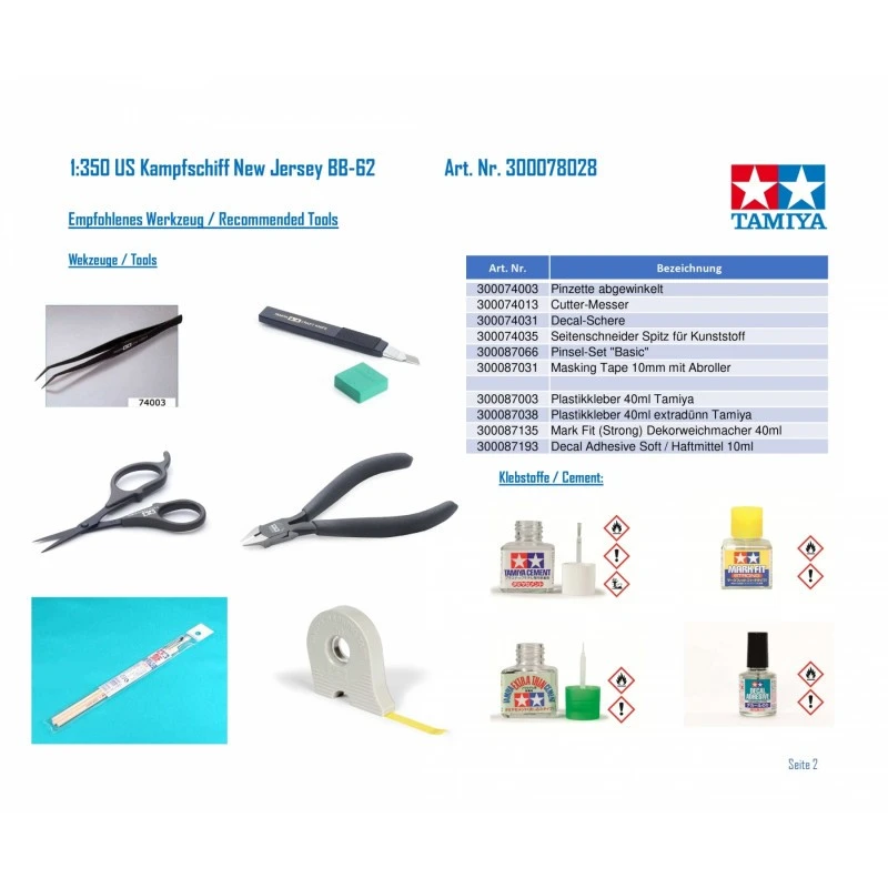 Tamiya Maqueta USN BB New Jersey 10 Tamiya Maqueta USN BB New Jersey - Imagen 8