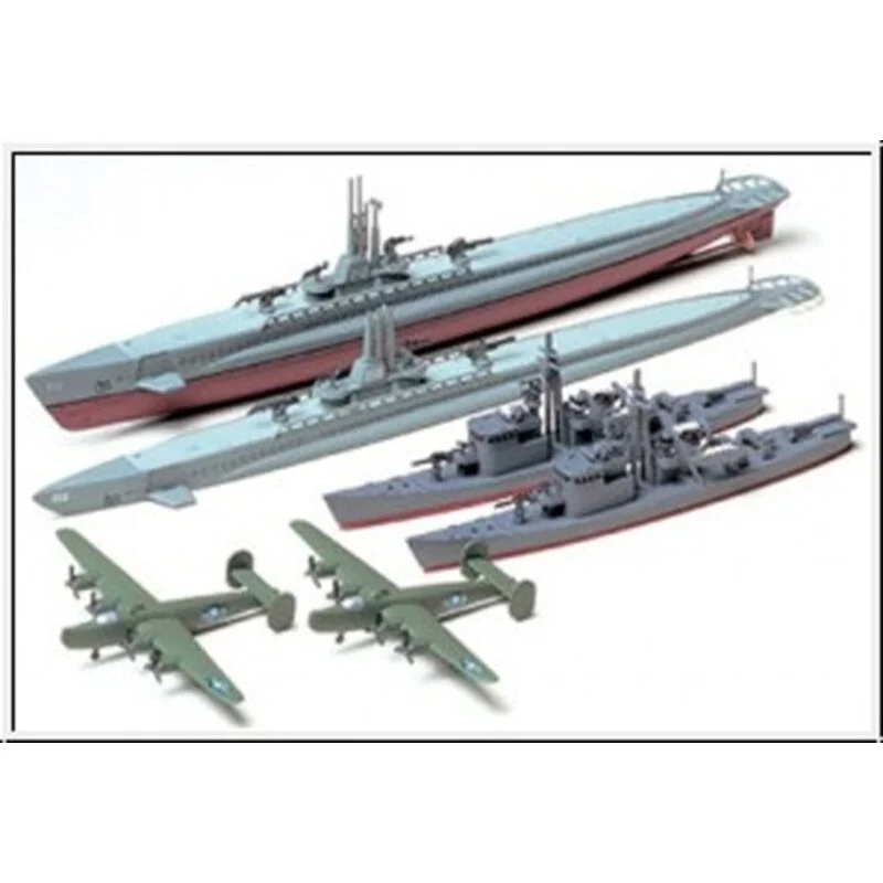 Tamiya Maqueta US Gato Class Submarine 1:700 3 Tamiya Maqueta US Gato Class Submarine 1:700