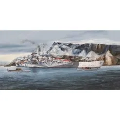 Trumpeter Maqueta German Tirpitz Battleship