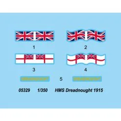 Trumpeter Maqueta Hms Dreadnought 1915 17 Trumpeter Maqueta Hms Dreadnought 1915 -Maquetas de aviones 1/72 Ventas trumpeter 95t05329 hms dreadnought 1915 2