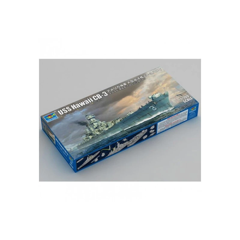 Trumpeter Maqueta De Barco De Plástico USS Hawaii CB-3 1:700 4 Trumpeter Maqueta De Barco De Plástico USS Hawaii CB-3 1:700 - Imagen 2