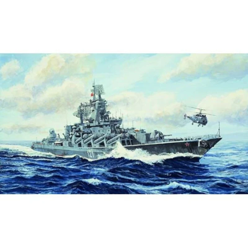 Trumpeter Maqueta Russian Slave Class Cruiser Moskva 3 Trumpeter Maqueta Russian Slave Class Cruiser Moskva
