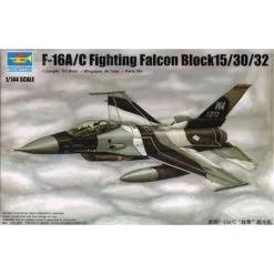 Trumpeter Maqueta Lockheed- Martin F- 16C Fighting Falcon Bloquear 15/30/32