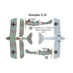 Valom Maqueta Rumpler C.IV (Dual Combo Con 2 Kits) 10 Valom Maqueta Rumpler C.IV (Dual Combo Con 2 Kits) -Maquetas de aviones 1/72 Ventas valom val14416 rumpler c iv dual combo con 2 kits 2