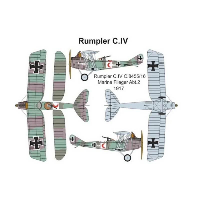 Valom Maqueta Rumpler C.IV (Dual Combo Con 2 Kits) 5 Valom Maqueta Rumpler C.IV (Dual Combo Con 2 Kits) - Imagen 3