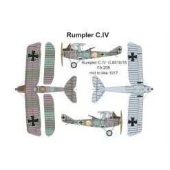 Valom Maqueta Rumpler C.IV (Dual Combo Con 2 Kits) 11 Valom Maqueta Rumpler C.IV (Dual Combo Con 2 Kits) -Maquetas de aviones 1/72 Ventas valom val14416 rumpler c iv dual combo con 2 kits 3