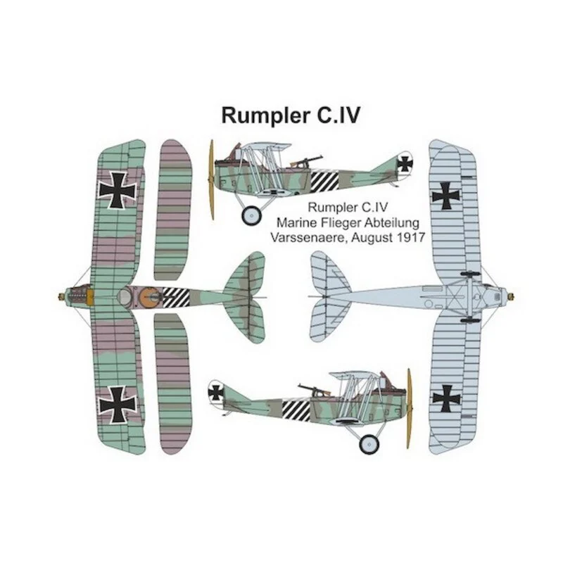 Valom Maqueta Rumpler C.IV (Dual Combo Con 2 Kits) 7 Valom Maqueta Rumpler C.IV (Dual Combo Con 2 Kits) - Imagen 5