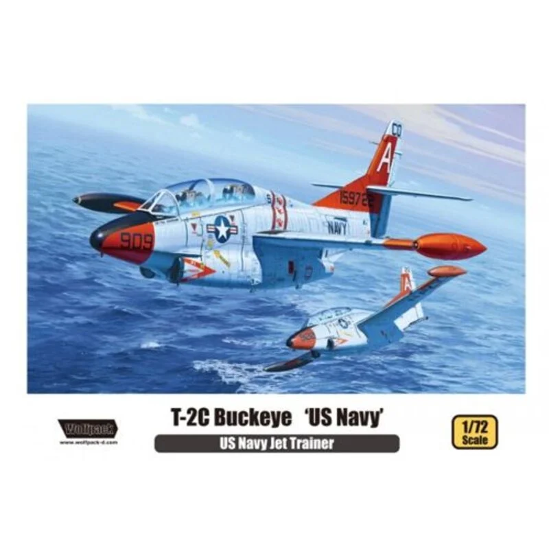 Wolfpack Maqueta Norteamericano T-2C Buckeye 'US Navy' 3 Wolfpack Maqueta Norteamericano T-2C Buckeye 'US Navy'