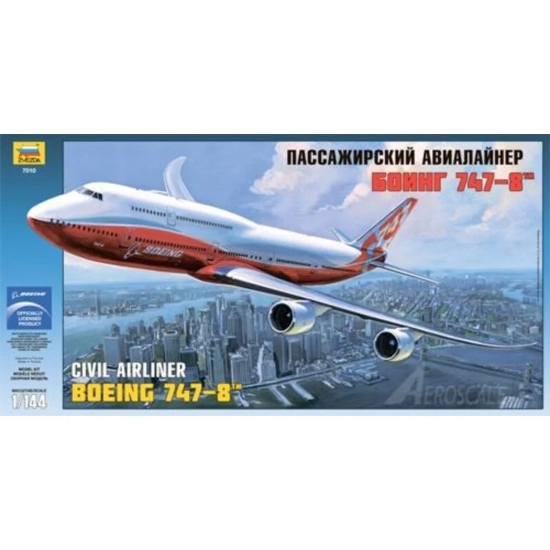 Zvezda Maqueta Boeing 747 3 Zvezda Maqueta Boeing 747